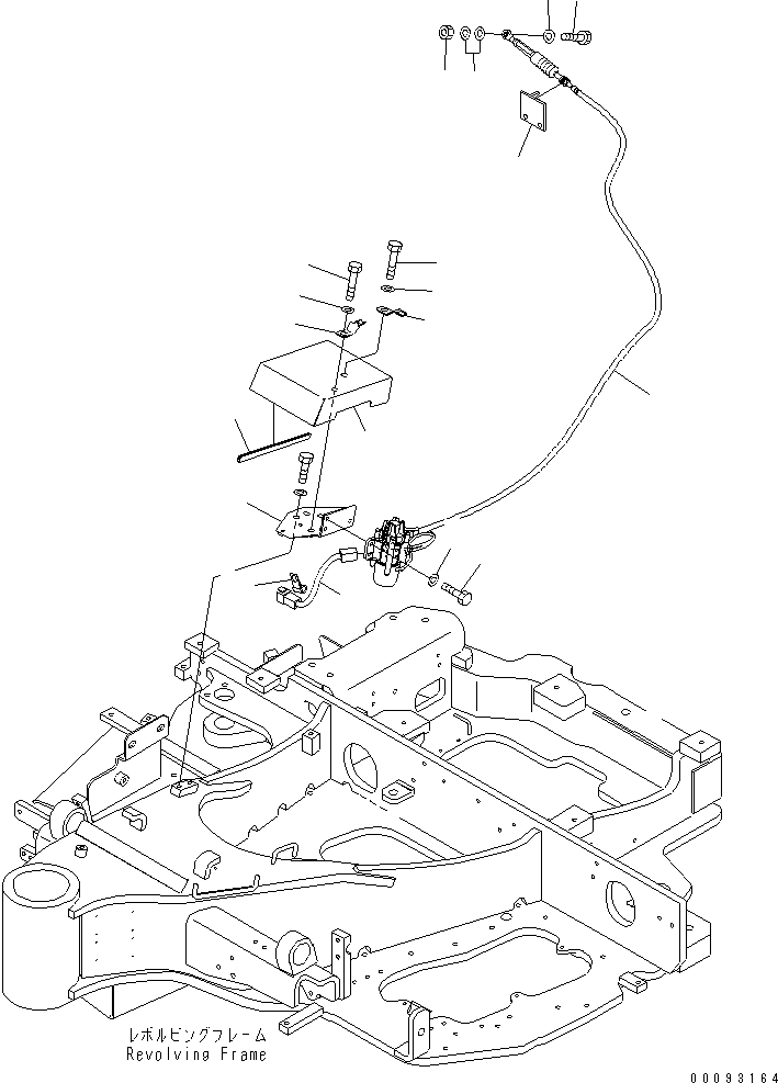Кронштейн 22L-972-2120 KOMATSU
