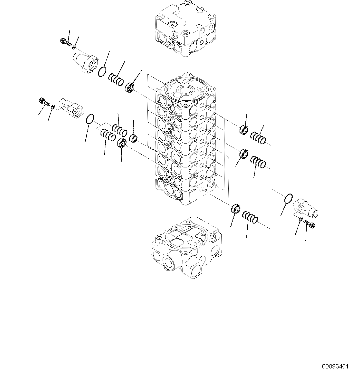 Клапан управления в сборе (723-29-10900) KOMATSU