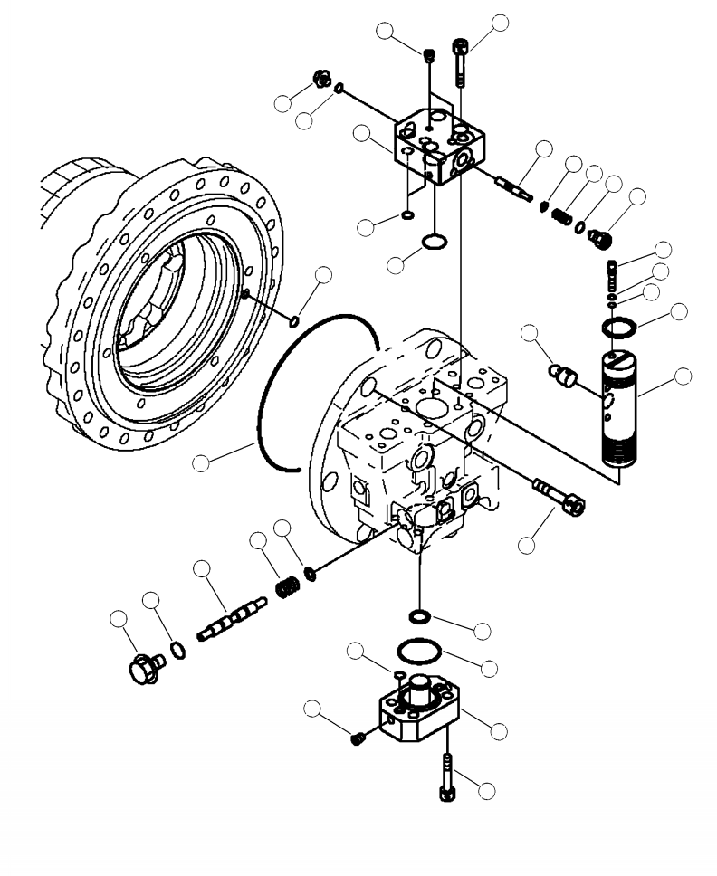 Уплотнительное кольцо круглого сечения 07000-B1004 KOMATSU