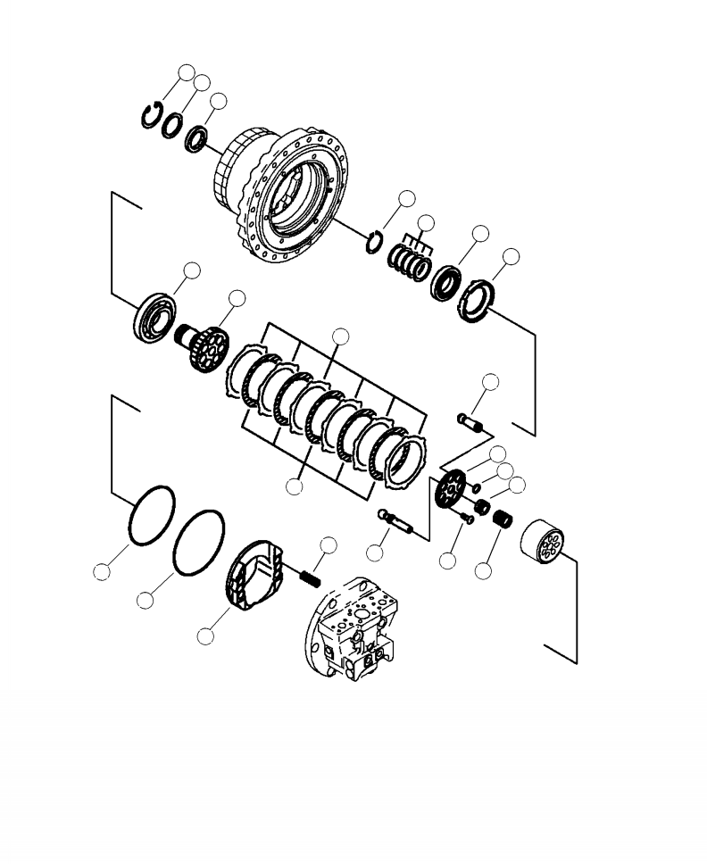 SHAFT, CENTER 706-8J-42150 KOMATSU