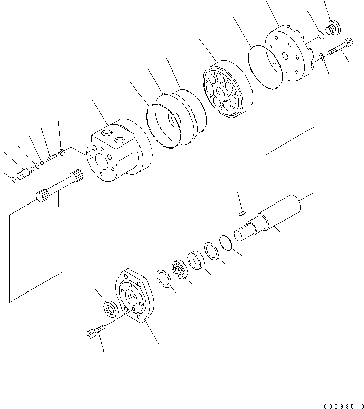 DRIVE 23B-62-11531 KOMATSU