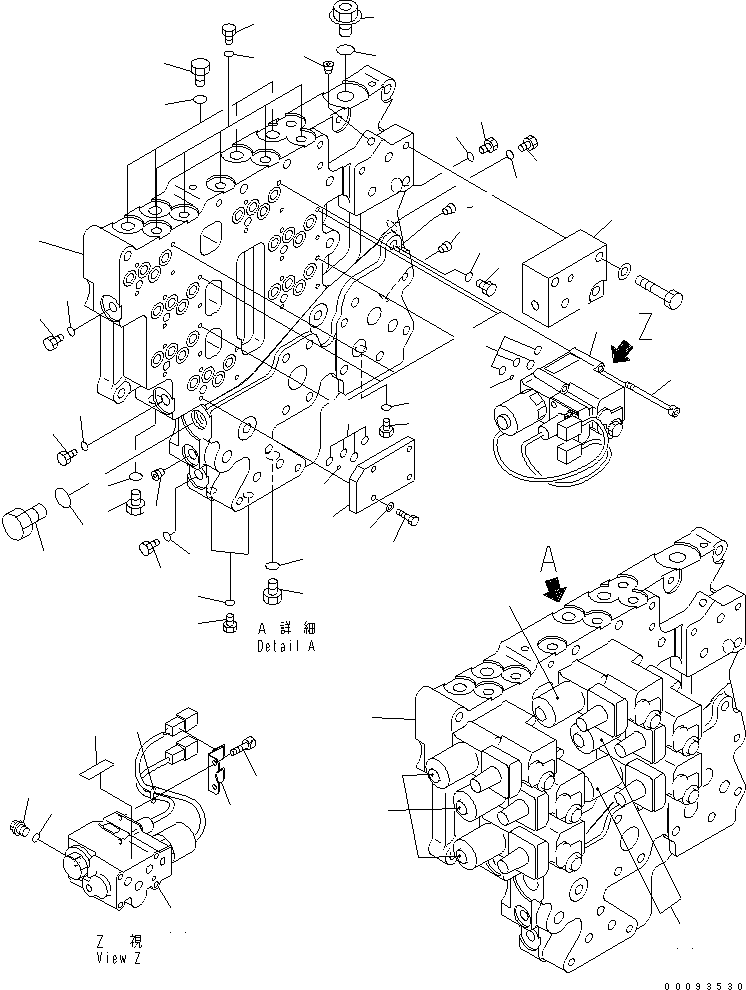 Клапаны ECMV (группа) 712-93-45202 KOMATSU