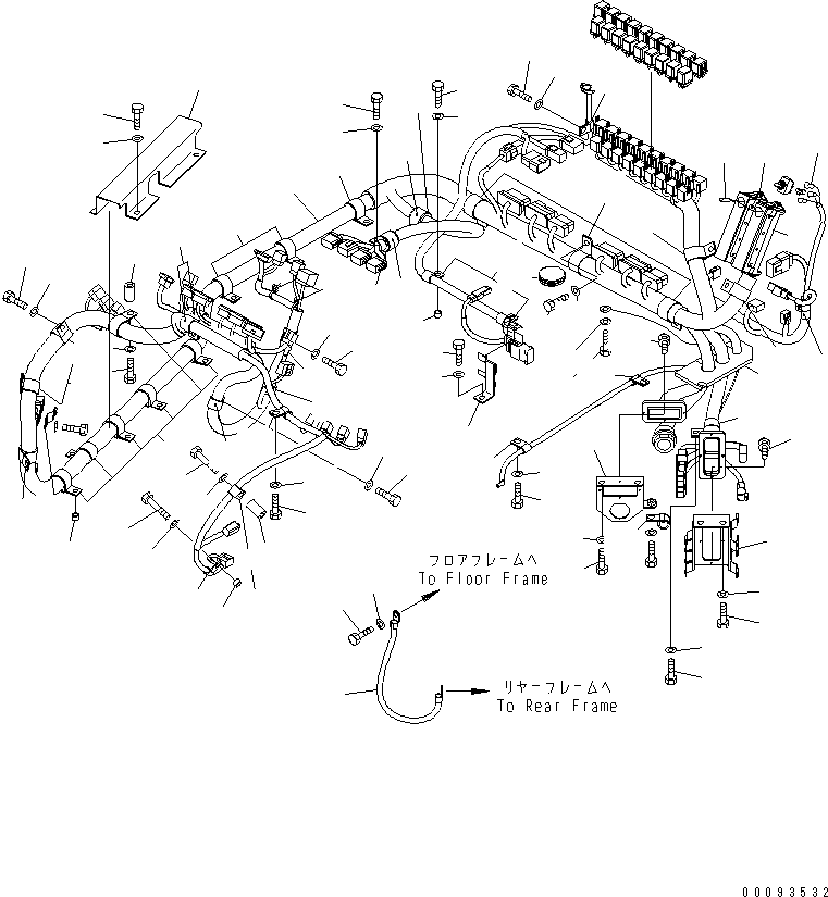 Жгут проводов 425-06-32520 KOMATSU