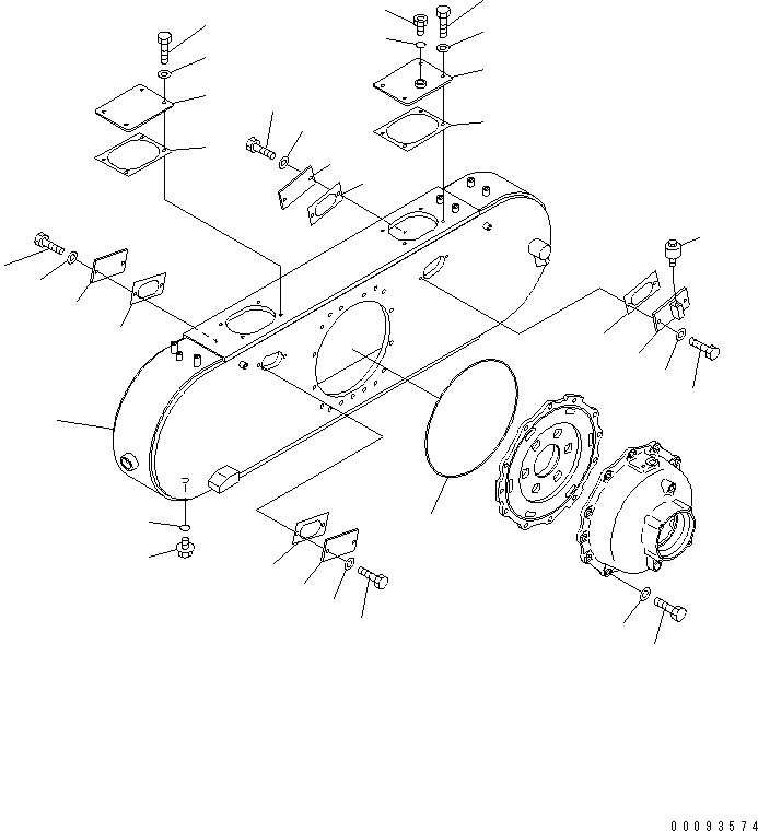 CASE,R.H. 23B-25-31311 KOMATSU