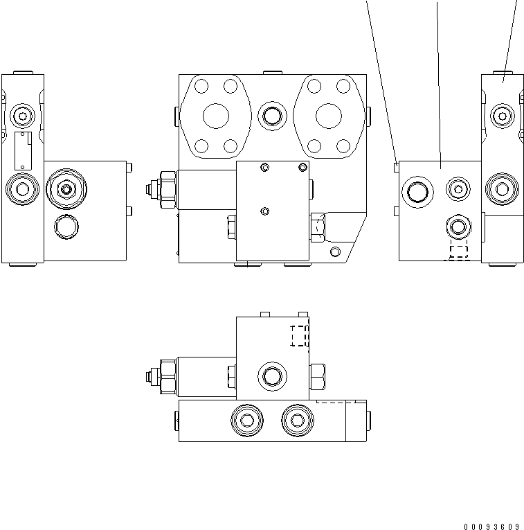 Клапан в сборе 417-62-31581 KOMATSU