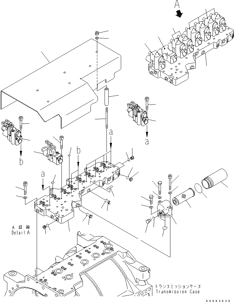 ECMV ASS'Y (712-93-45300) KOMATSU
