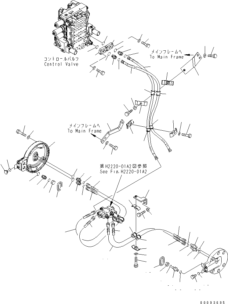 Шланг 02765-00413 KOMATSU