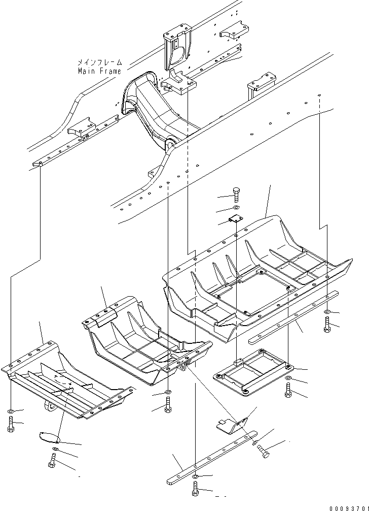 Пластина 154-54-72460 KOMATSU