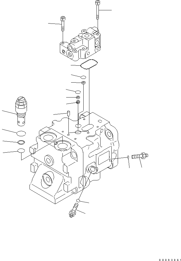 VALVE ASS'Y,SAFETY 708-1L-04330 KOMATSU