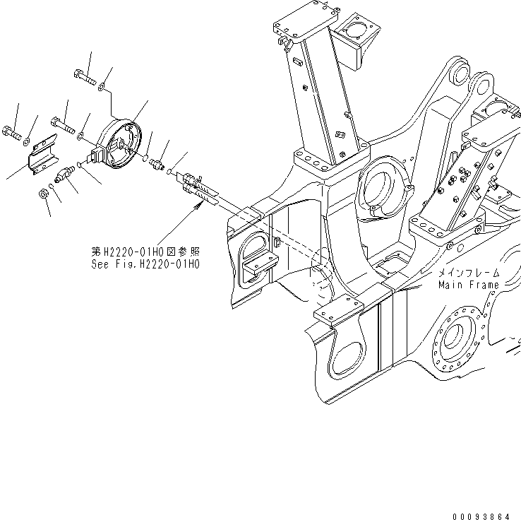 Крышка 17M-30-61290 KOMATSU