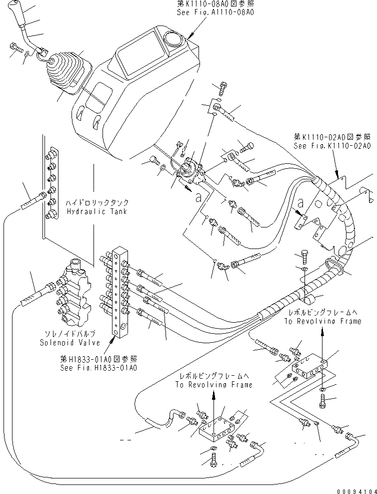 Блок 22B-62-13110 KOMATSU