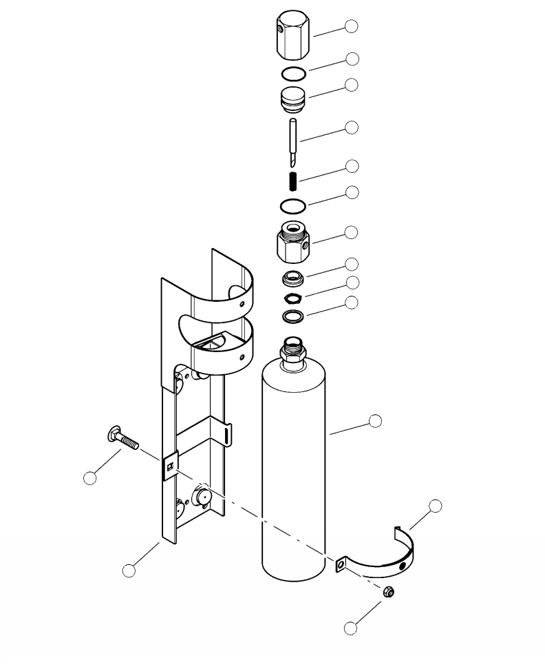 ACTUATOR ASSEMBLY, PNEUMATIC 21248 KOMATSU