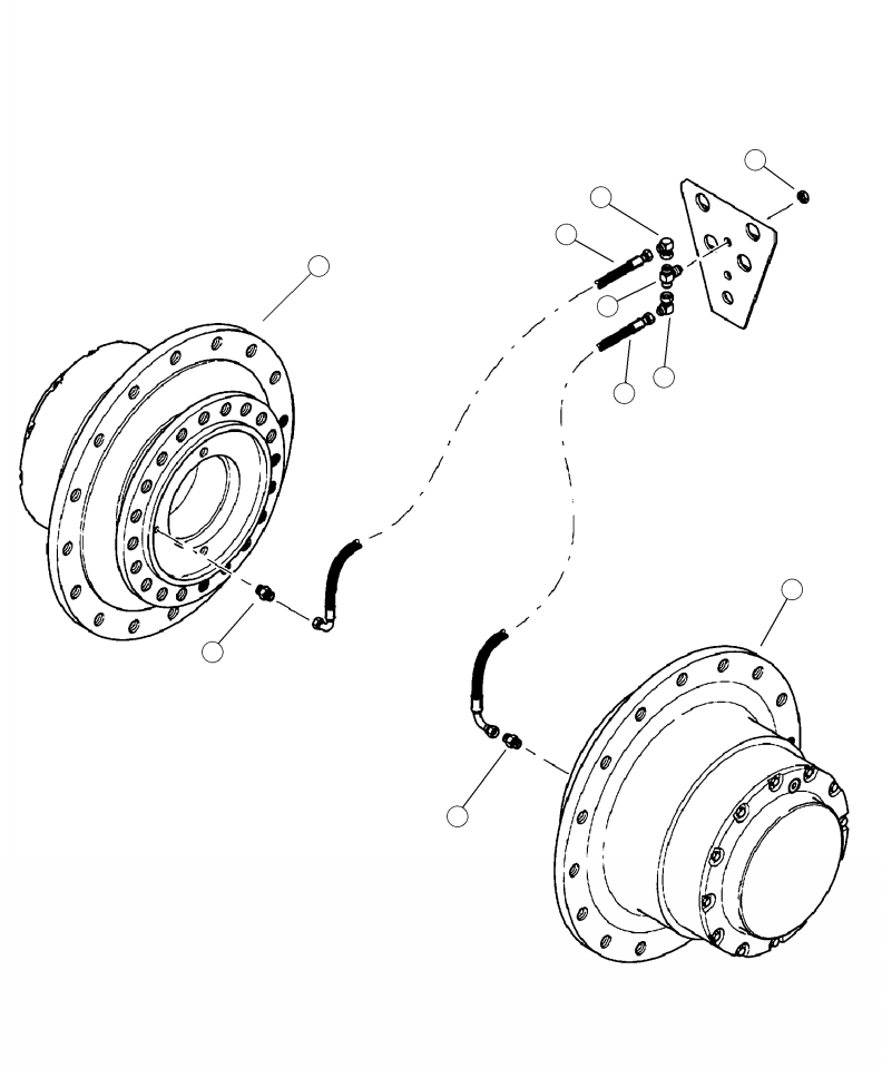 CONNECTOR, STRAIGHT 19469KF KOMATSU