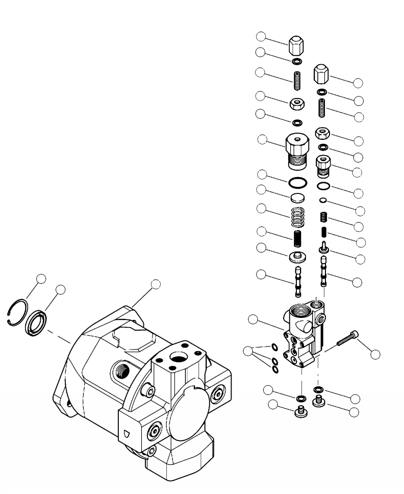 SCREW, ADJUSTMENT 17459 KOMATSU
