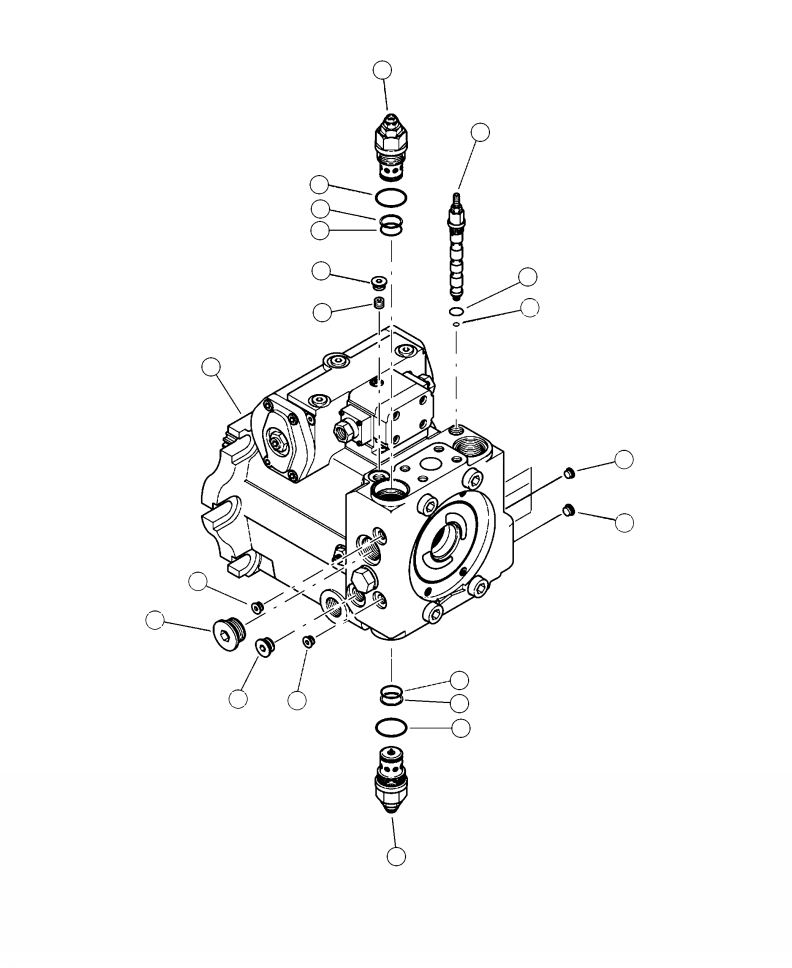 CARTRIDGE, HIGH PRESSURE RELIEF VALVE 15880 KOMATSU