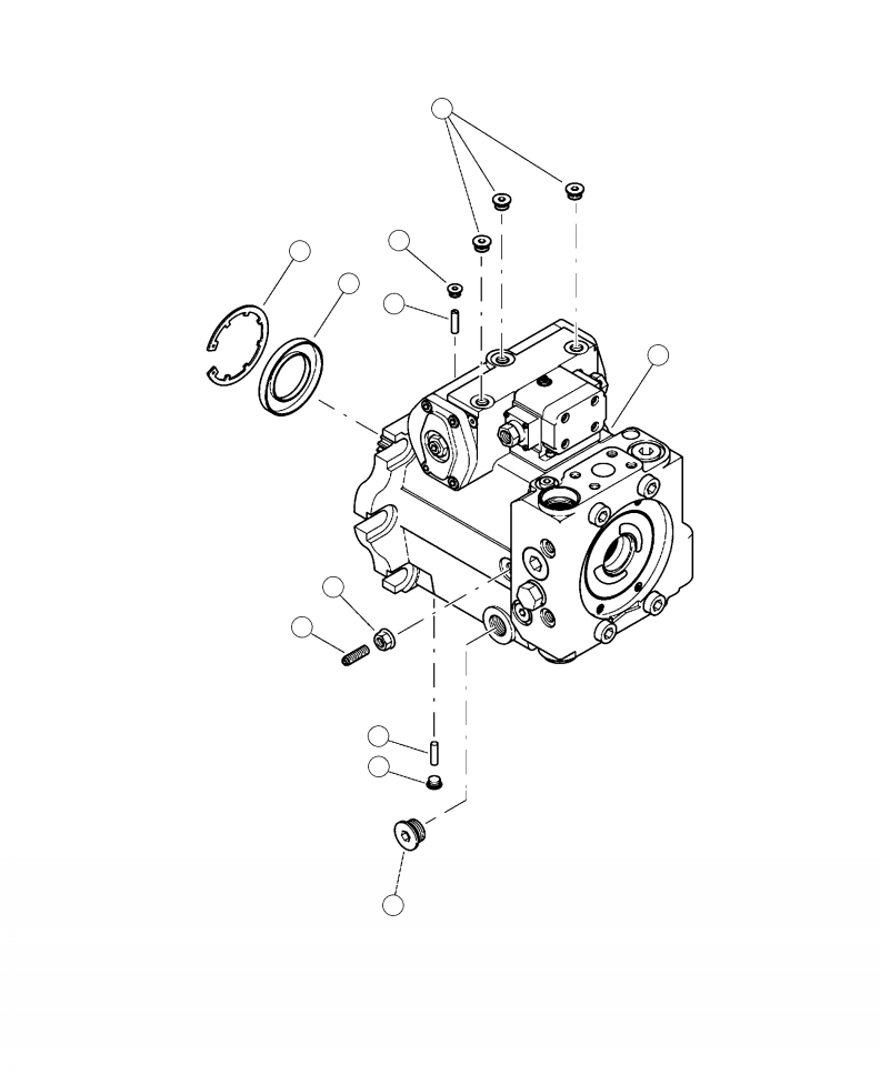 Резьбовой штифт 20327 KOMATSU