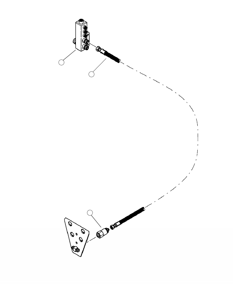 HOSE ASSEMBLY (4150-12-120S-12JS) 24103KF KOMATSU