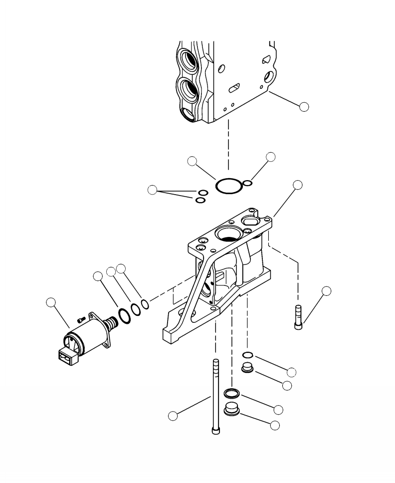 SOLENOID, 24V 20976 KOMATSU
