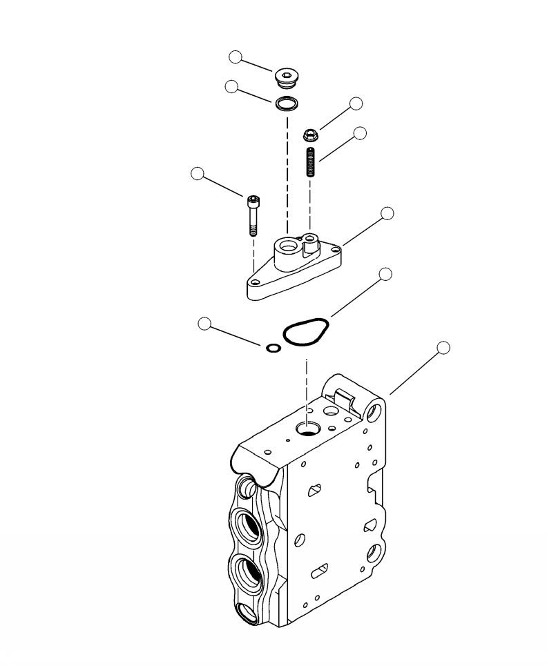 NUT, SEAL 26561 KOMATSU