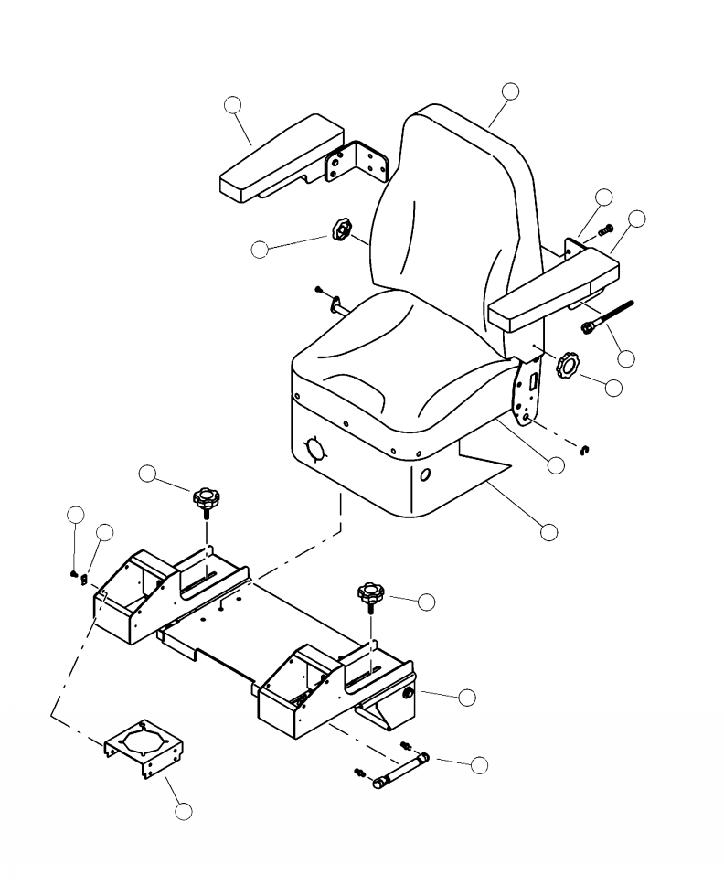 SKIRT, SEAT 22065 KOMATSU