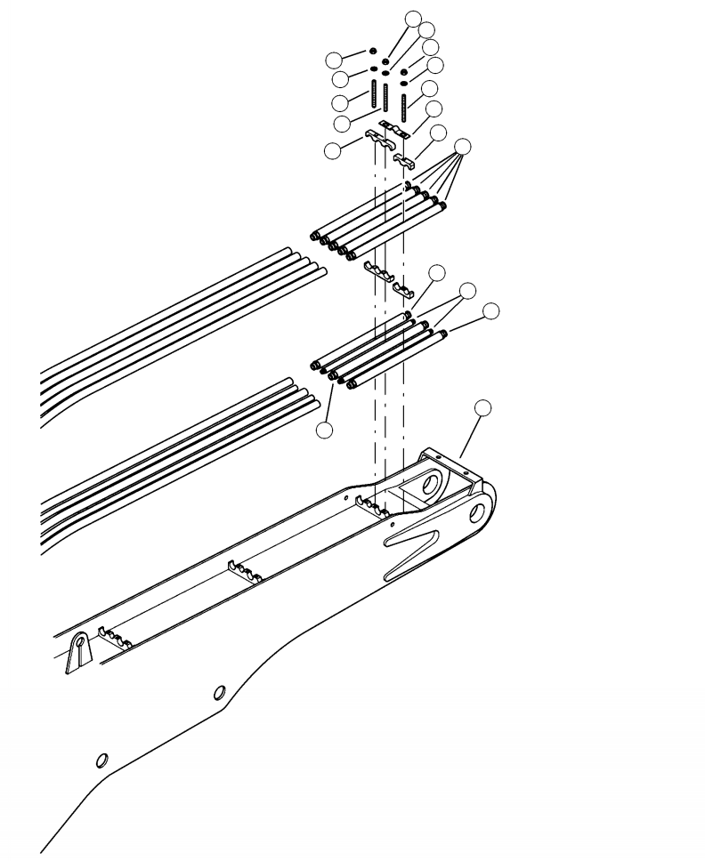 CLAMP, SADDLE 26904KF KOMATSU