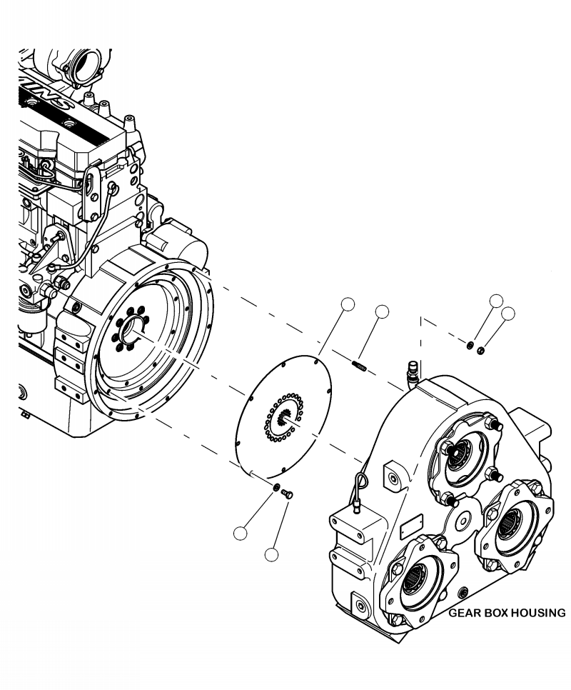 Резьбовая шпилька 15531KF KOMATSU