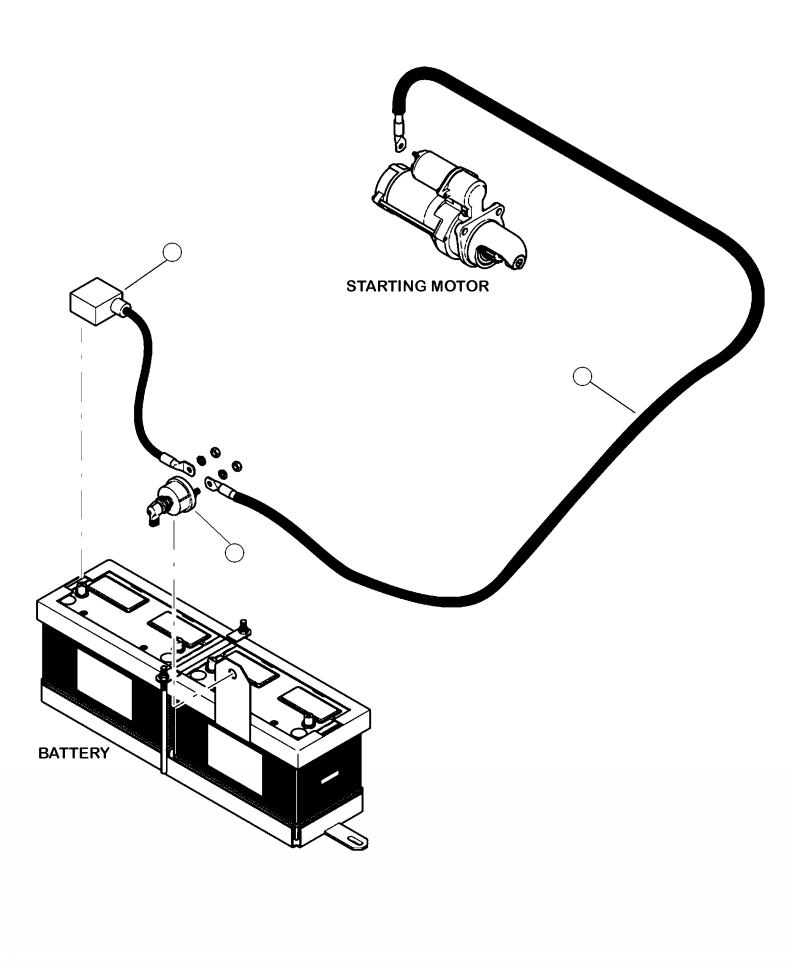 SWITCH, MASTER DISCONNECT 25200KF KOMATSU