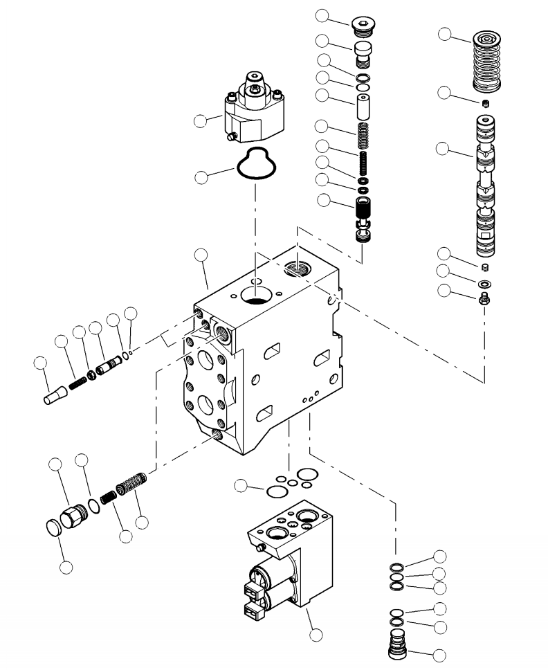 VALVE ASSEMBLY, TOOL TILT SECTION 24648 KOMATSU