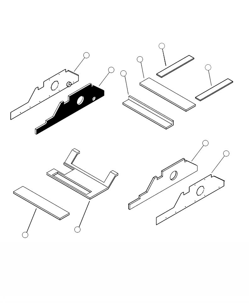 TRIM, HEAD SIDE PANEL 26451KF KOMATSU