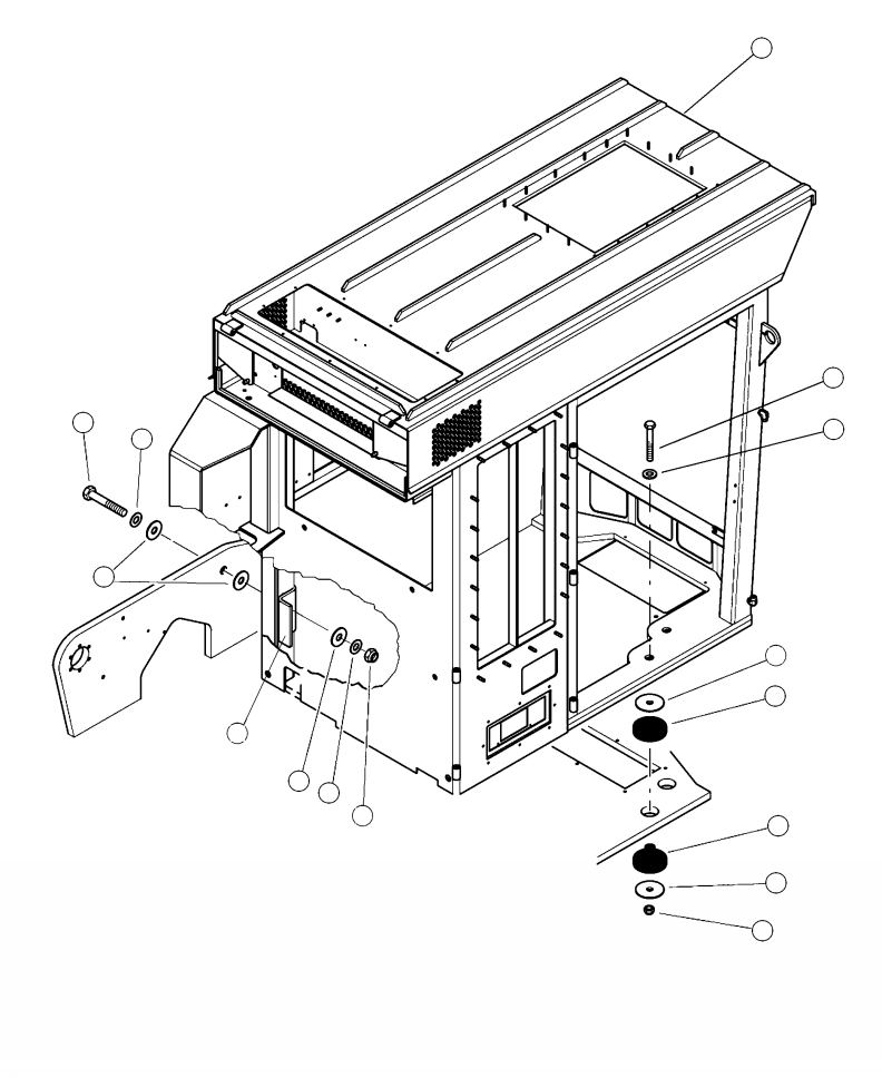 WASHER, SAE FLAT 19613KF KOMATSU