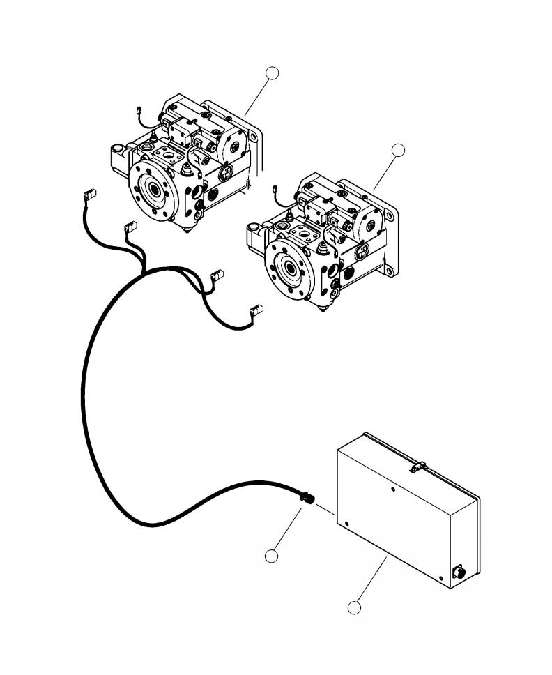 HARNESS, IQAN 27037 KOMATSU