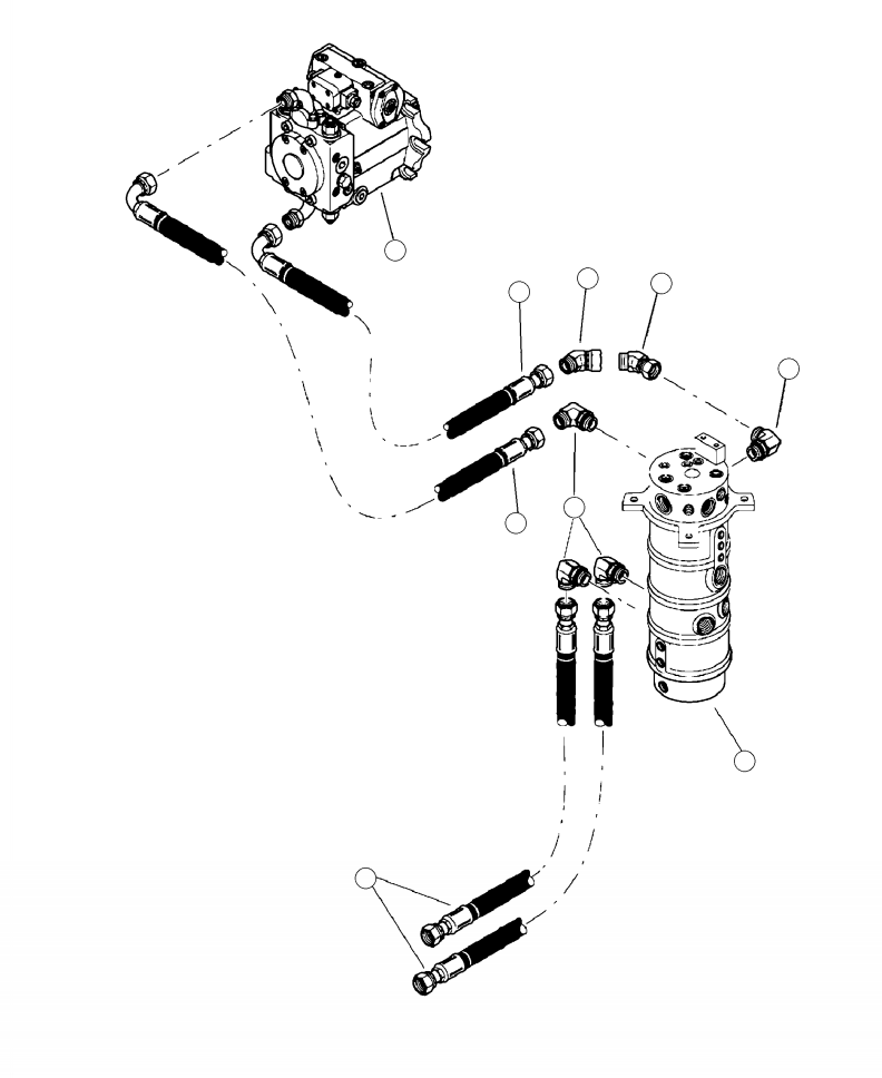 Шланг в сборе 28868KF KOMATSU