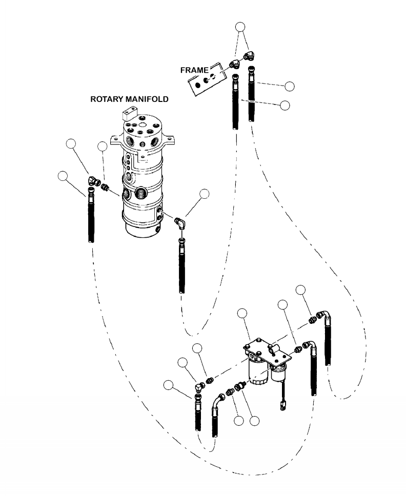 HOSE ASSEMBLY (2053-04-04OS-0409-WS100) 83201KF KOMATSU
