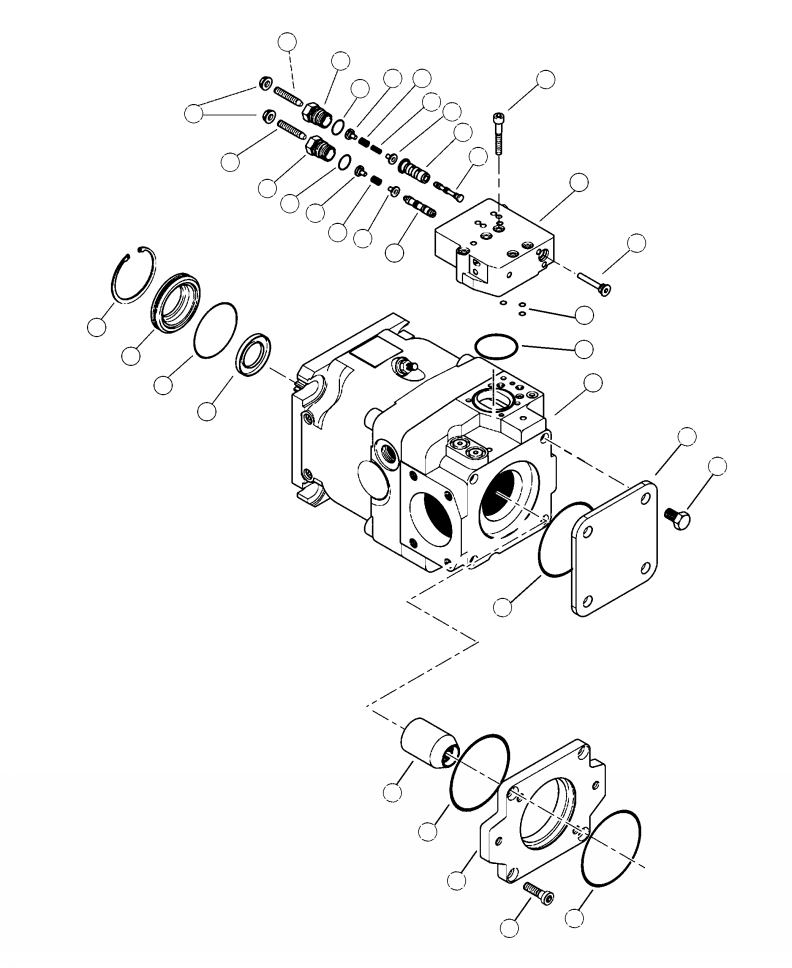 Уплотнительное кольцо круглого сечения 27212 KOMATSU