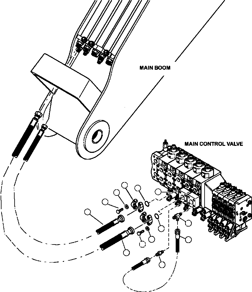 CONNECTOR, STR 28806KF KOMATSU