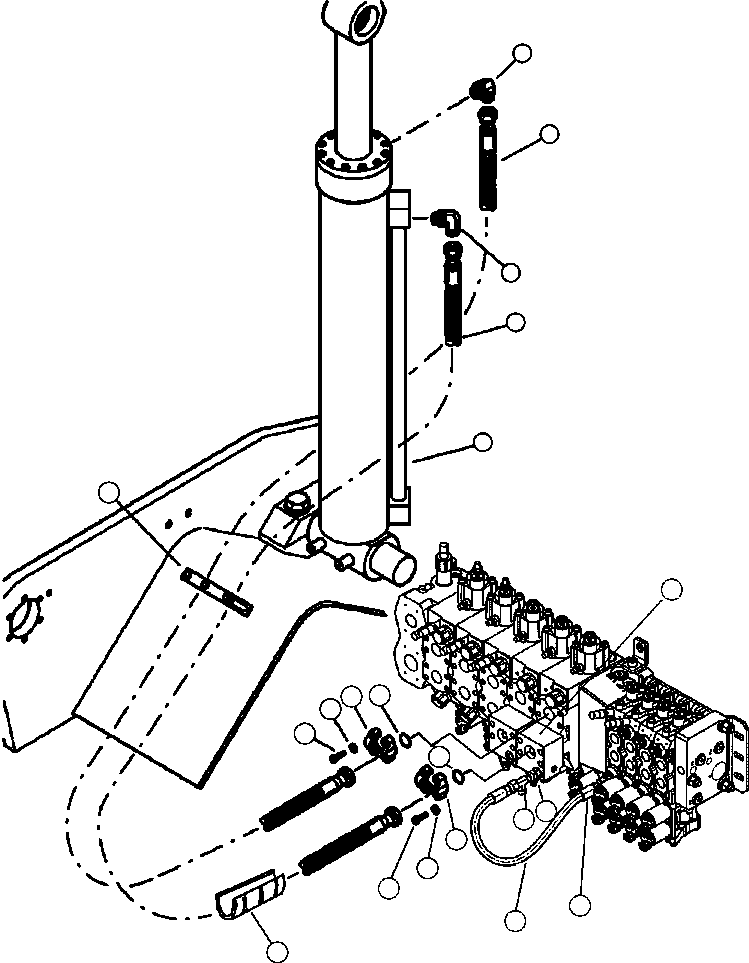 Шланг в сборе 4A1-62-20080 KOMATSU