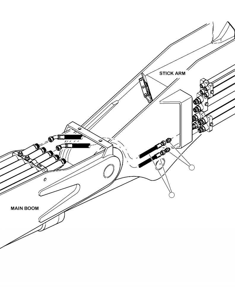 HOSE ASSEMBLY (4079-16-16OS-1604) 24556KF KOMATSU