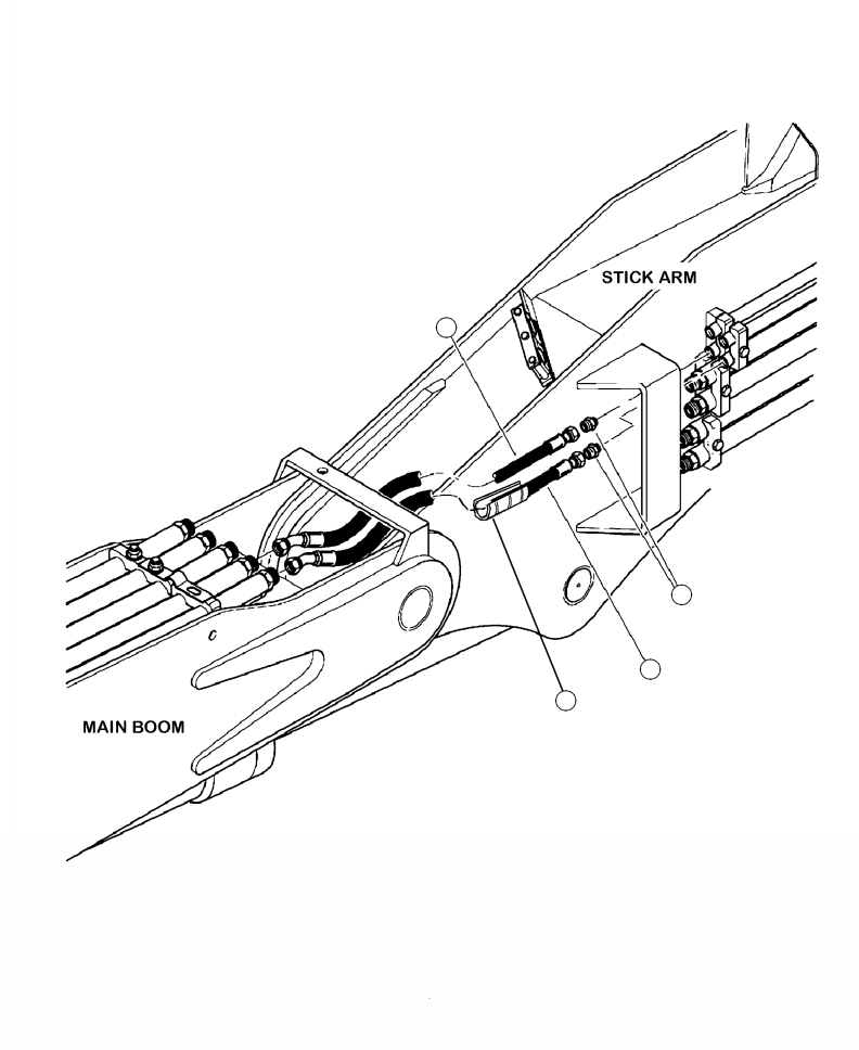 HOSE ASSEMBLY (4069-12-12OS-1204) 18634KF KOMATSU