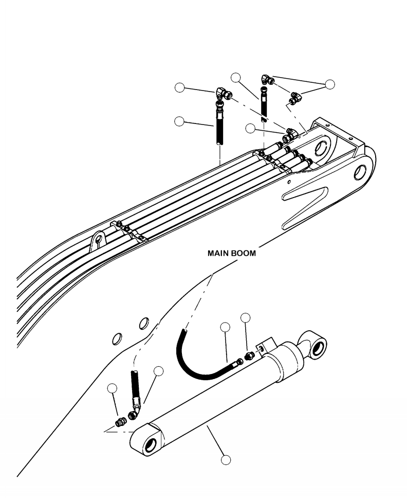 HOSE ASSEMBLY (4060-12-120S-120S) 83207KF KOMATSU