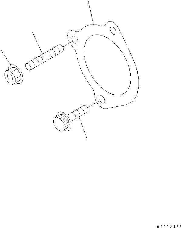 Прокладка 6735-81-6180 KOMATSU