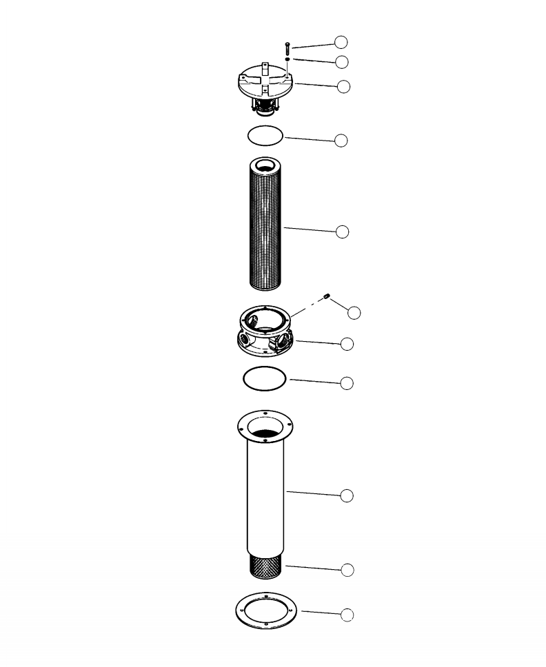 HEAD, RETURN FILTER 24824 KOMATSU