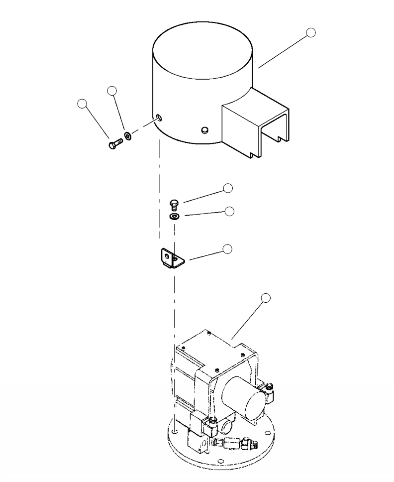 ANGLE, COVER MOUNTING 27397KF KOMATSU