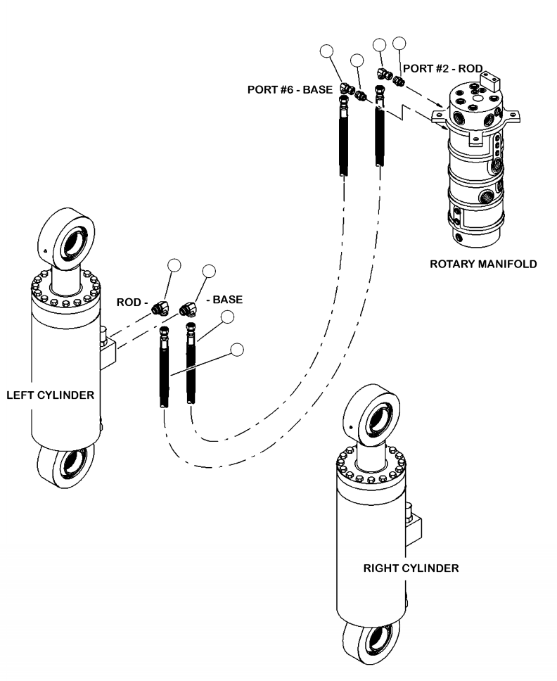 HOSE (2076 08-08OS-08O4) 83016KF KOMATSU