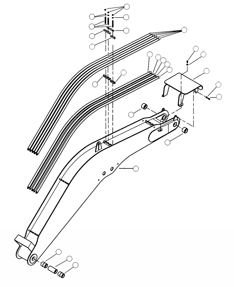TUBE, BENT 85294KF KOMATSU