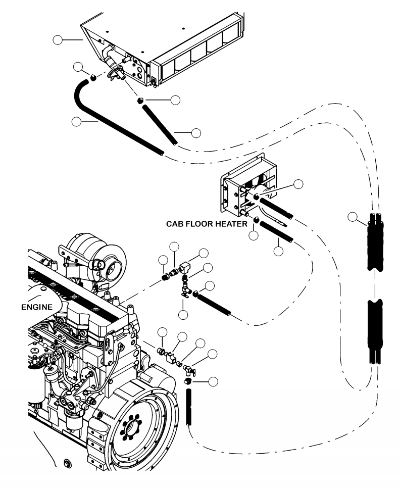 ADAPTER (STR 5404-8) 11322KF KOMATSU