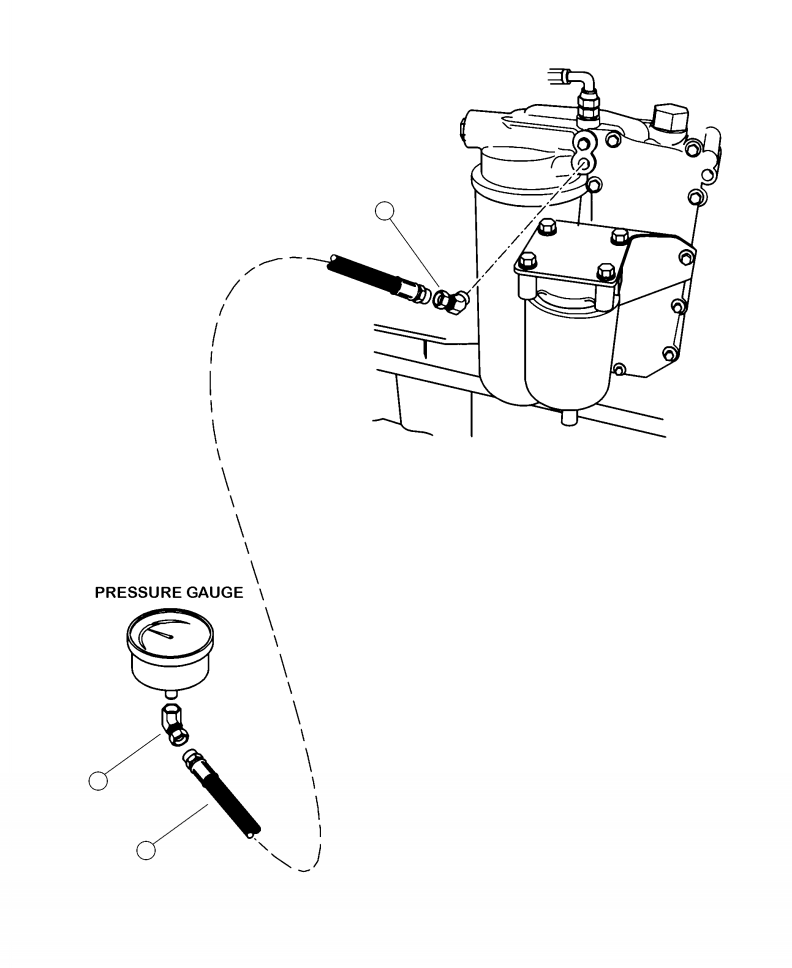 HOSE ASSEMBLY (2097-04-02PS-02PS) 28459KF KOMATSU