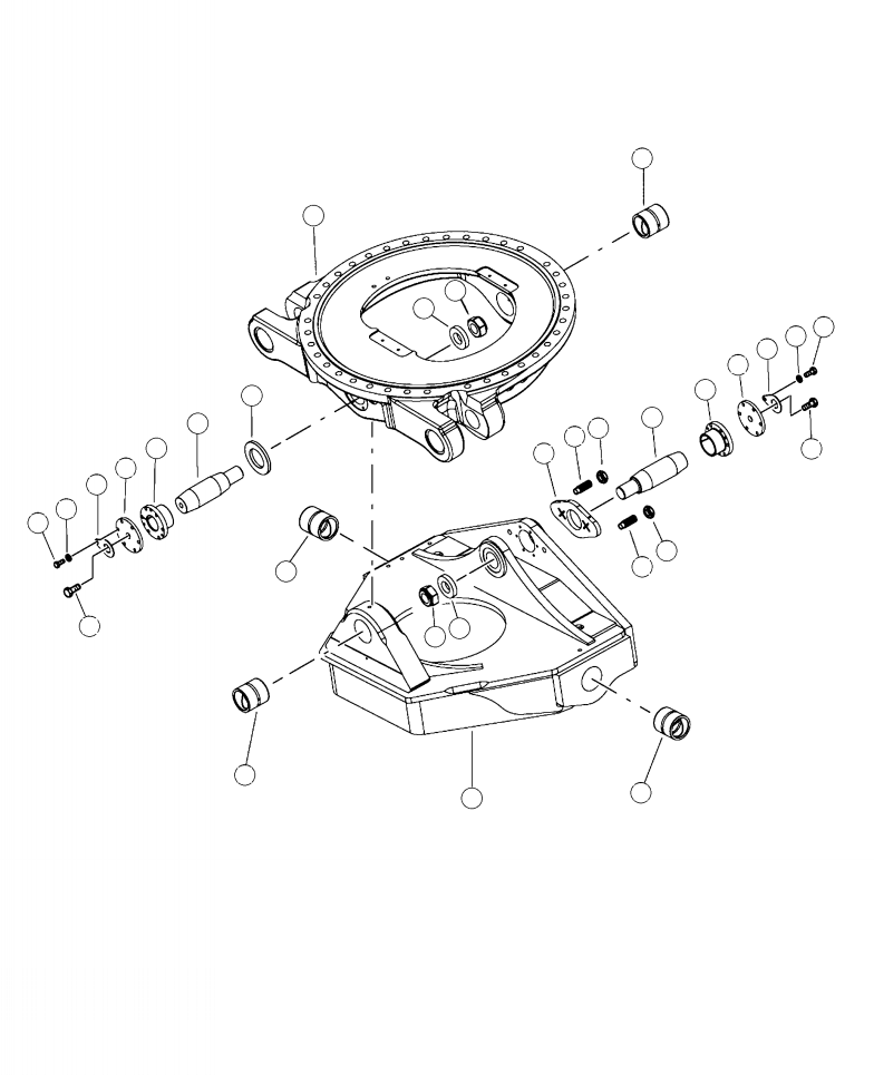 SUPPORT, LEVELING 82045KF KOMATSU