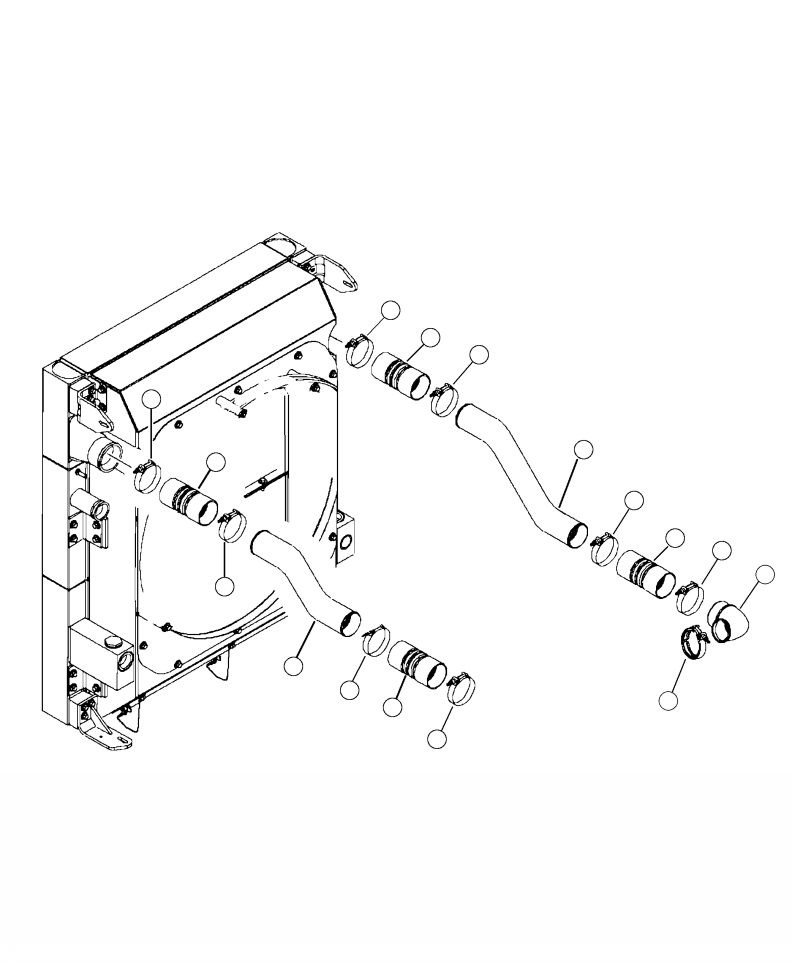 TUBE, AIR INTAKE - IN 82071KF KOMATSU