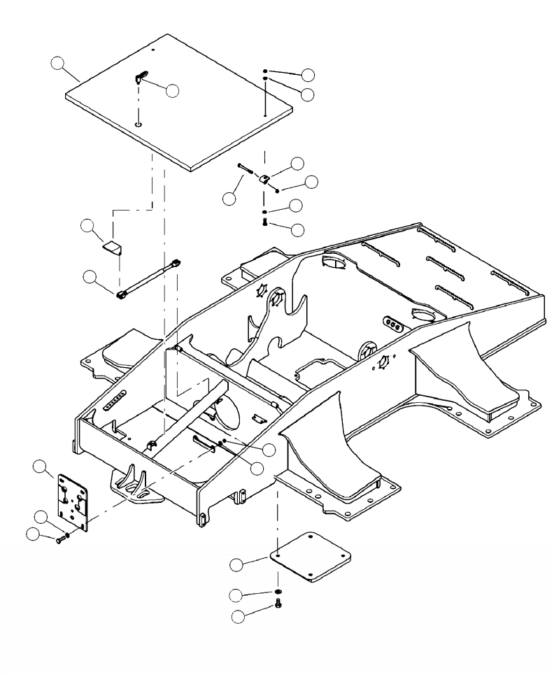 PLATE, BULKHEAD 82480KF KOMATSU