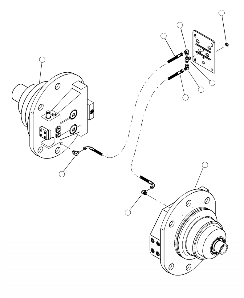 HOSE ASSEMBLY (2060-04-05JS-0409) 28793 KOMATSU